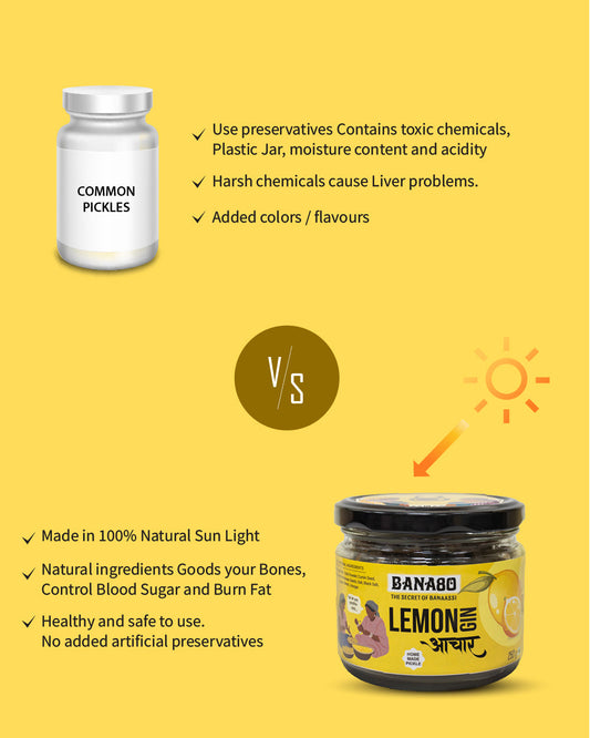 Lemon Gin Pickle 250gm