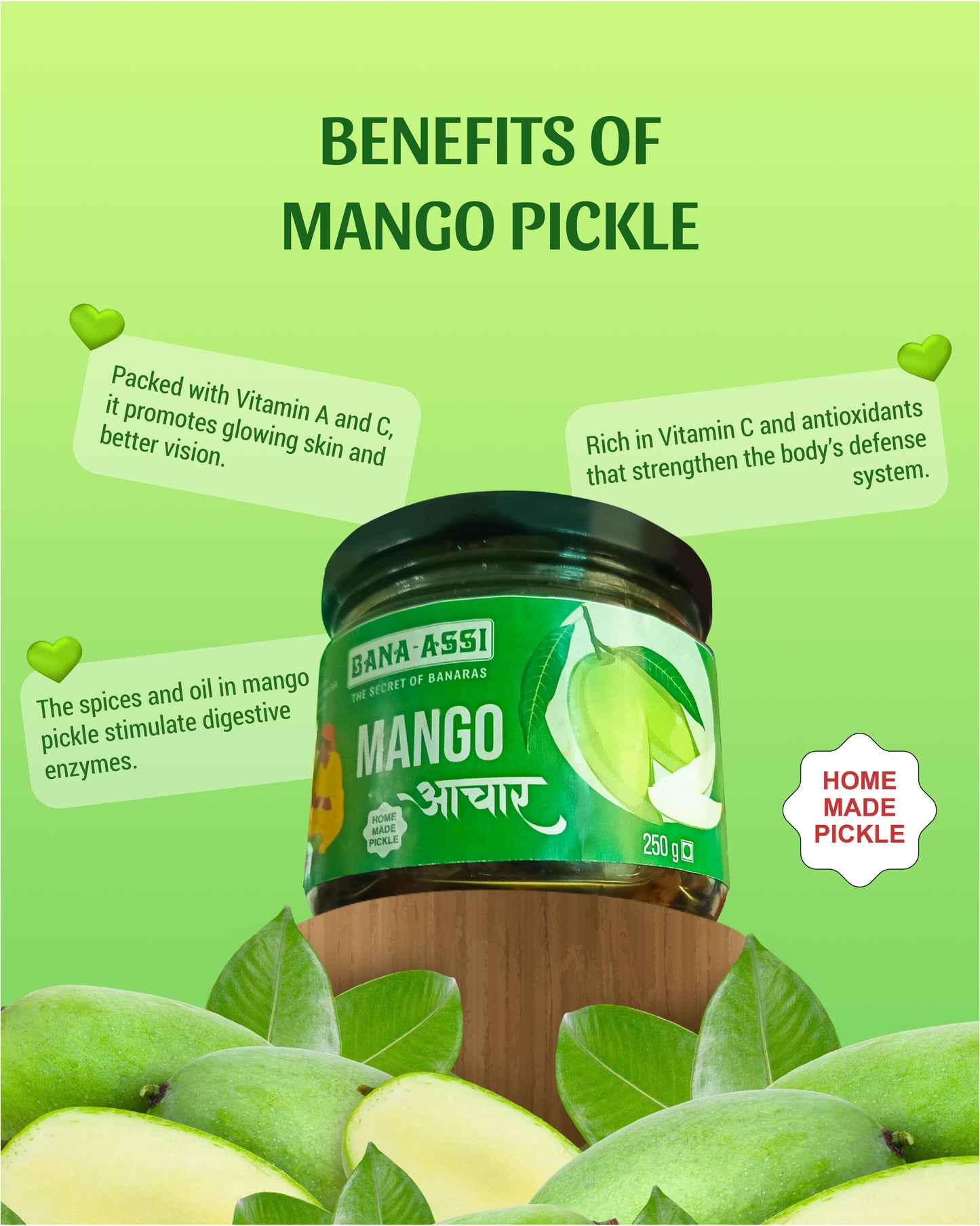 Mango Pickles 250gm